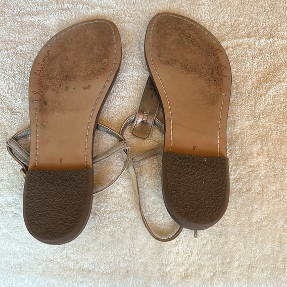 Sam Edelman snakeskin sandals, size 8 - Picture 3 of 4